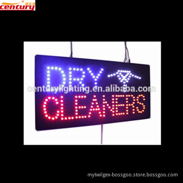 wholesale china factory price CLEANERS animated led sign